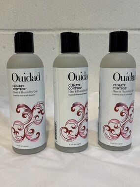 Ouidad Climate Control Heat and Humidity Gel lot of 3 8.5 fl oz